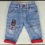 Load image into Gallery viewer, Vintage Lee Acid Watch Patch Jeans 18 Months USA
