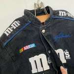 Load image into Gallery viewer, Vintage Nascar Ken Schrader #36 M&amp;M&#39;s Racing Team Jacket JH Design Youth Medium
