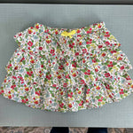 Load image into Gallery viewer, Mini Boden Tiered Ruffle Skirt Ivory Autumn Berry Floral 4T 5T
