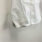 Load image into Gallery viewer, Jacadi Paris Boys Long Sleeve White Dress Shirt 18 Months NWT
