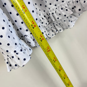 Vintage Sikaffy Polka Dot Dress 6 Months