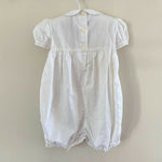 Load image into Gallery viewer, Pili Carrera Smocked White Romper One Piece Baby Toddler 18 Months
