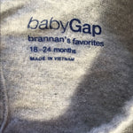 Load image into Gallery viewer, Baby Gap Gray Polka Dot Cat Cap Sleeve Bodysuit 24 Months
