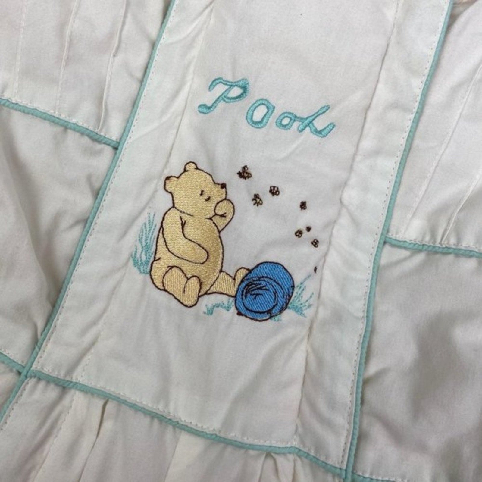 Vintage 90s Winnie the Pooh Snowsuit Bunting 6-9 Months