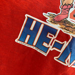 Load image into Gallery viewer, Vintage He-man Kids Short Sleeve Red T-Shirt 1983 4T 5T USA
