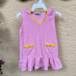 Load image into Gallery viewer, Janie and Jack Baby Girl Pink Hooded Swim Cover Up 3-6 Months
