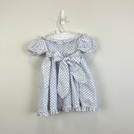 Load image into Gallery viewer, Vintage Sikaffy Polka Dot Dress 6 Months
