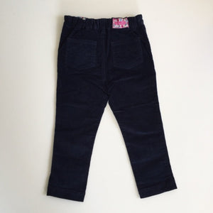 JoJo Maman Bebe Navy Blue Corduroy Pants 2-3