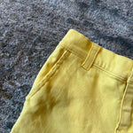 Load image into Gallery viewer, Janie and Jack Yellow Oxford Shorts 12-18 Months
