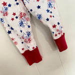 Load image into Gallery viewer, Hanna Andersson Red, White and Blue Fireworks Pajamas 60 cm 6-9 Months
