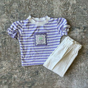 Vintage Health-tex Purple Pineapple Outfit 3T USA