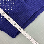 Load image into Gallery viewer, Vintage Girls Navy Blue Teddy Bear Sweater
