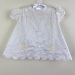 Load image into Gallery viewer, Vintage Sasson Brothers Girls Embroidered White Dress Set
