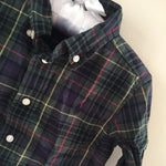 Load image into Gallery viewer, Ralph Lauren Plaid Button Down Shirt 12 Months
