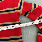 Load image into Gallery viewer, Vintage Healthtex Long Sleeve Striped Polo Shirt 7 USA
