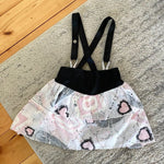 Load image into Gallery viewer, Vintage v.i.g. Sport Suspender Skirt 5T USA
