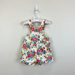 Load image into Gallery viewer, Vintage OshKosh B'gosh Floral Shortall 3-6 Months
