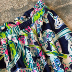 Load image into Gallery viewer, Lilly Pulitzer Girls Karla Skort Bright Navy Sway This Way L 8-10
