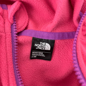 The North Face Girls Glacier Full Zip Hoodie 3-6 Months