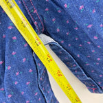 Load image into Gallery viewer, Vintage Healthtex Floral Denim Overalls 3 Months
