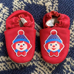 Load image into Gallery viewer, Gymboree Soft Sole Red Leather Shoes 3 Months
