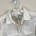 Load image into Gallery viewer, Jacadi Paris Boys Long Sleeve White Dress Shirt 18 Months NWT
