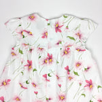 Load image into Gallery viewer, Emile et Rose White Pink Floral Dress 12 Months
