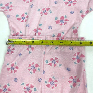 Vintage Carter's Pink Two Piece Pajama Set 12 Months USA