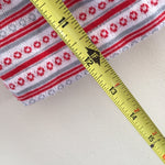 Load image into Gallery viewer, Vintage Healthtex Red and White Striped Turtleneck 24 Months USA
