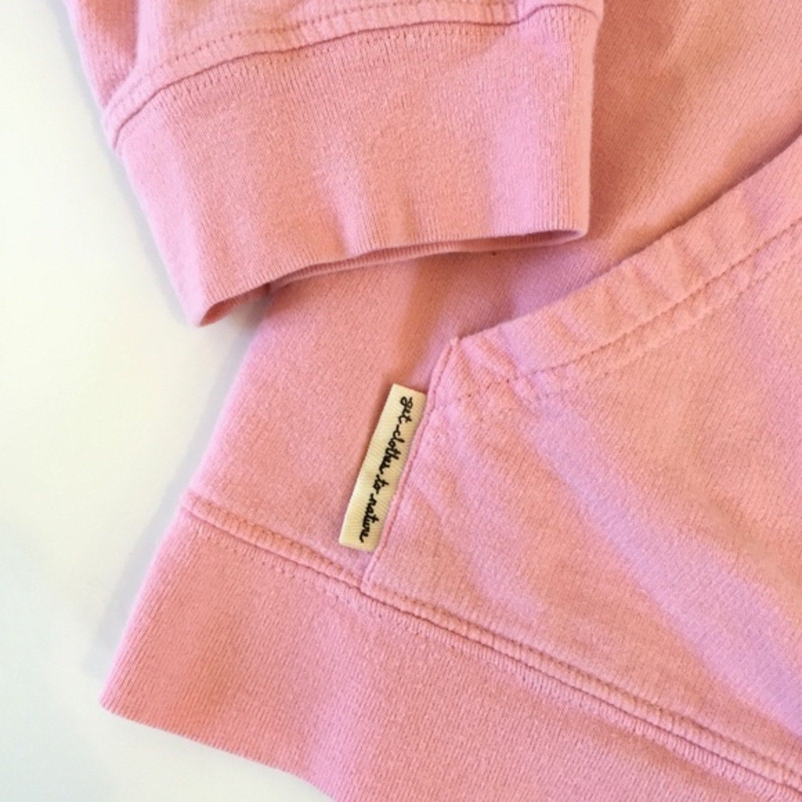 Haltey Light Pink Full Zip Bunny Hoodie Sweatshirt 7