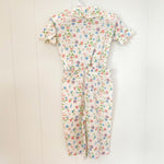 Load image into Gallery viewer, Vintage Carter's White Floral Pajama Set 1 Year
