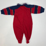 Load image into Gallery viewer, Vintage OshKosh B&#39;gosh Boys Red Coverall 9 Months
