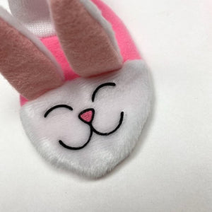 Vintage 90s Baby Girl Bunny Slippers