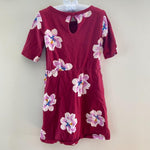 Load image into Gallery viewer, Old Navy Girls Burgundy Flower Dress XS (5T)
