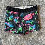 Load image into Gallery viewer, Vintage Black Neon Fish Shorts 3T USA
