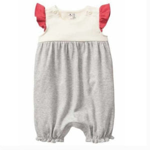 Baby Gap Red, White & Grey Romper 0-3 Months