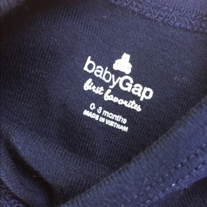 Baby Gap Long-Sleeve Bodysuit Bundle 0-3 Months