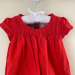 Load image into Gallery viewer, Mini Boden Pintuck Ruffle Corduroy Dress 6-12 Months

