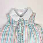 Load image into Gallery viewer, Janie &amp; Jack Striped Sleeveless Dress 6-12 Months
