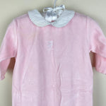 Load image into Gallery viewer, Jacadi Paris Pink Velour Footie 3 Months
