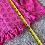 Load image into Gallery viewer, Vintage J.J.'s Kids Floral Ruffle Shirt &amp; Skirt Set 4T
