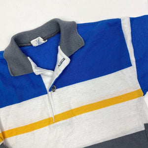 Vintage Peanuts Long-Sleeve Striped Polo Shirt 6