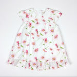 Load image into Gallery viewer, Emile et Rose White Pink Floral Dress 12 Months
