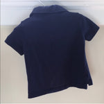 Load image into Gallery viewer, Janie &amp; Jack Navy Blue Short-Sleeve Polo Shirt 3-6 Months
