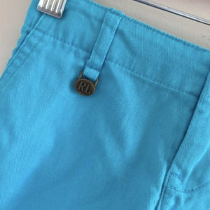 Ralph Lauren Blue Cotton Chino Shorts 2T