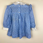 Load image into Gallery viewer, Precious Originals Long Sleeve Blue Dress
