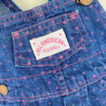 Load image into Gallery viewer, Vintage Healthtex Floral Denim Overalls 3 Months
