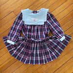 Load image into Gallery viewer, Vintage Girls Rare Editions Plaid Party Dress 6
