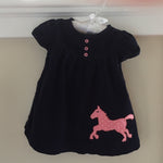 Load image into Gallery viewer, 5 Piece Carter’s Navy Corduroy Dress Bundle 6 Months
