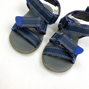 Gymboree Navy Blue Sandals Baby Toddler Boy Size 6